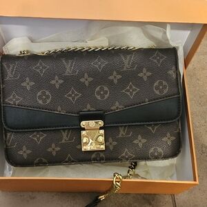 Luxury Black and Brown Designer Bag